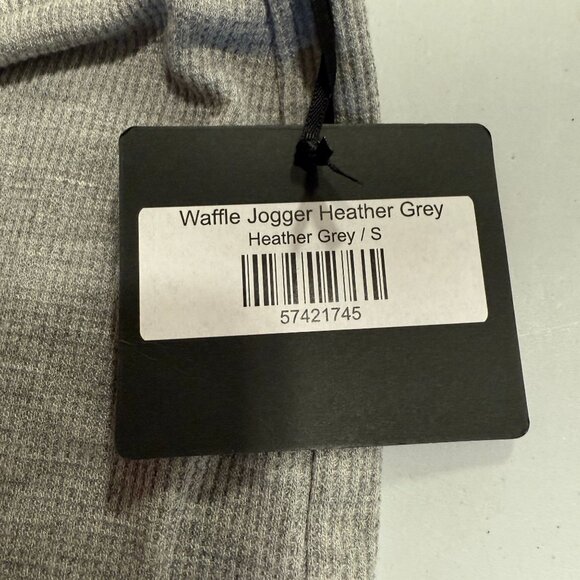 DYI Women's Waffle Jogger Pants Heather Grey Size Small - Picture 8 of 9